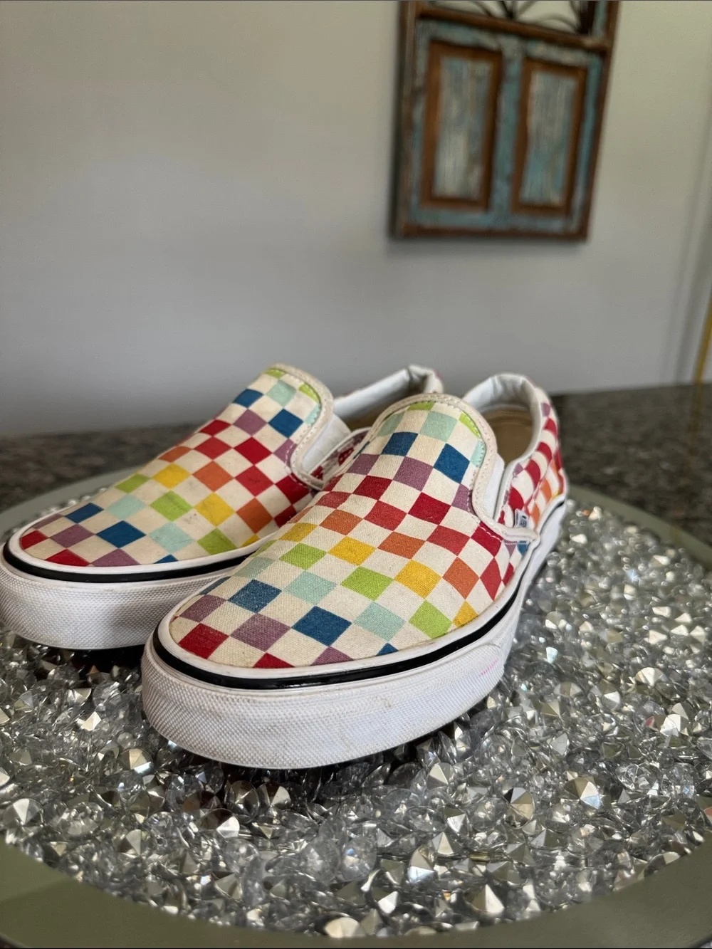 Vans wear foxing canvas